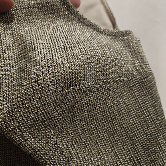 JS Collections Metallic Gold Tank Top - Picture 9 of 9